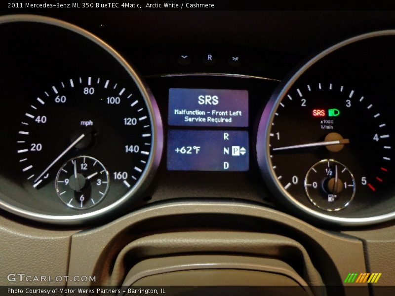 Arctic White / Cashmere 2011 Mercedes-Benz ML 350 BlueTEC 4Matic
