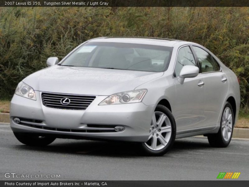 Tungsten Silver Metallic / Light Gray 2007 Lexus ES 350