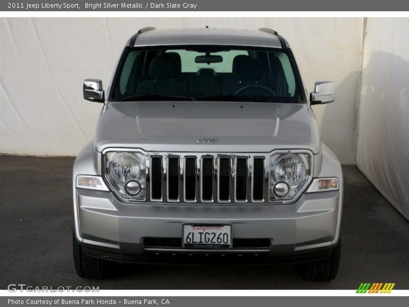 Bright Silver Metallic / Dark Slate Gray 2011 Jeep Liberty Sport