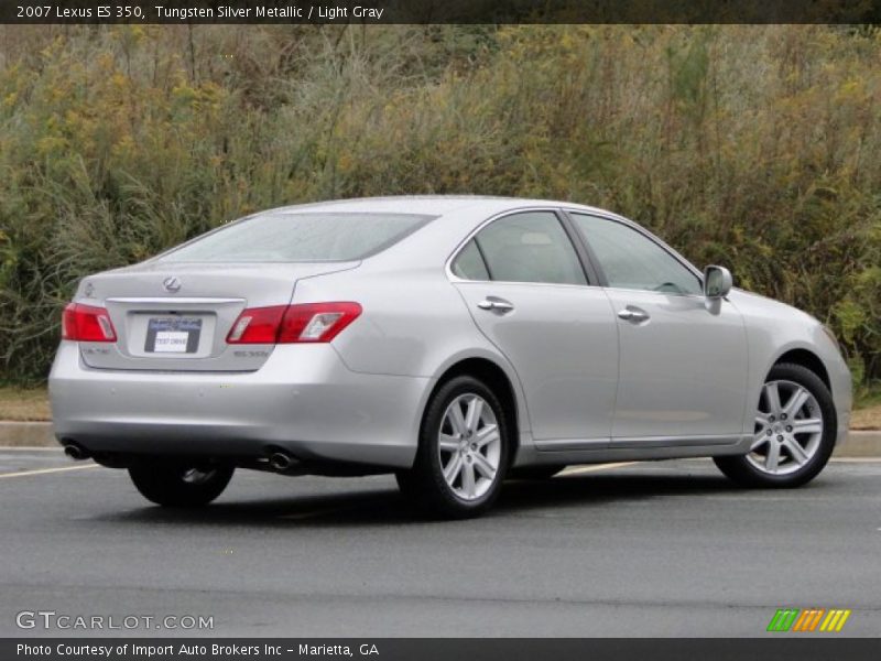 Tungsten Silver Metallic / Light Gray 2007 Lexus ES 350