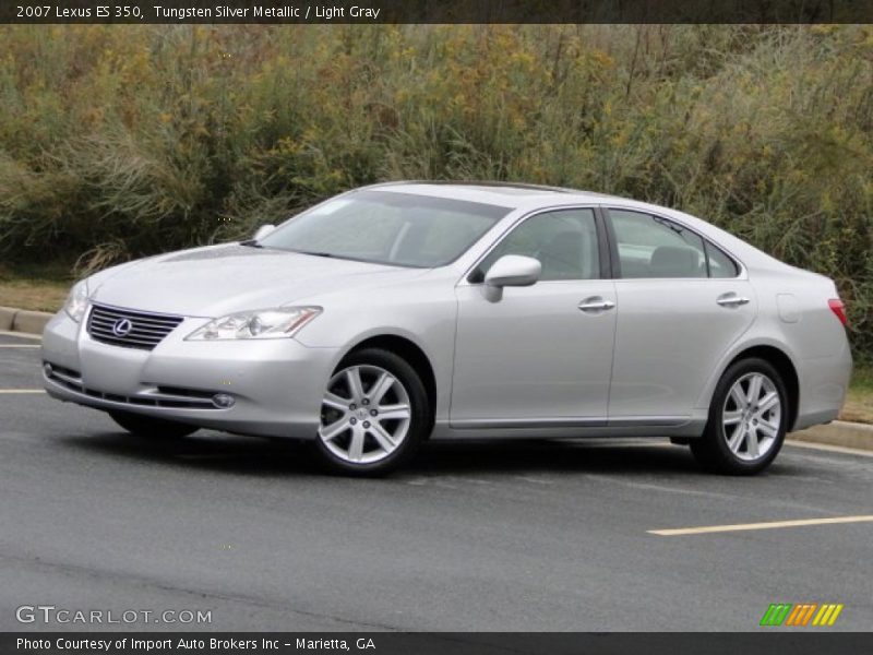 Tungsten Silver Metallic / Light Gray 2007 Lexus ES 350