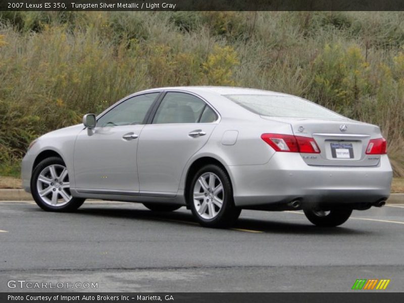 Tungsten Silver Metallic / Light Gray 2007 Lexus ES 350