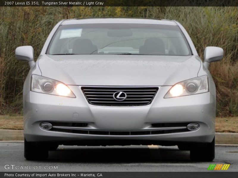 Tungsten Silver Metallic / Light Gray 2007 Lexus ES 350