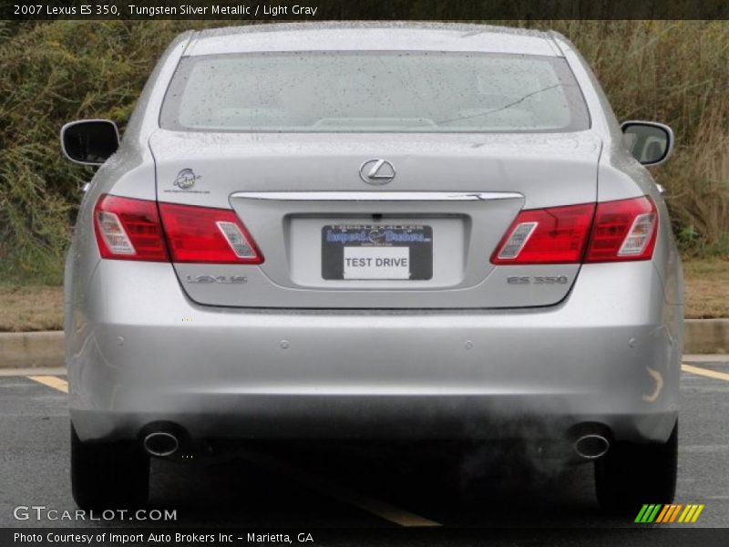 Tungsten Silver Metallic / Light Gray 2007 Lexus ES 350