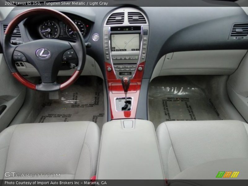 Tungsten Silver Metallic / Light Gray 2007 Lexus ES 350