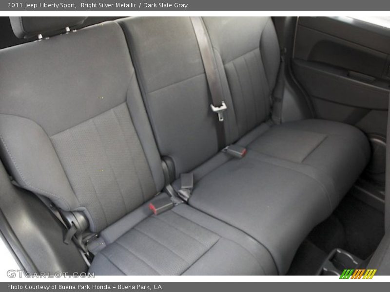 Bright Silver Metallic / Dark Slate Gray 2011 Jeep Liberty Sport