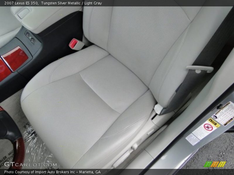 Tungsten Silver Metallic / Light Gray 2007 Lexus ES 350