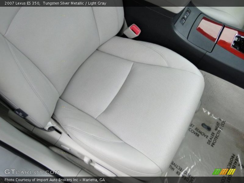 Tungsten Silver Metallic / Light Gray 2007 Lexus ES 350