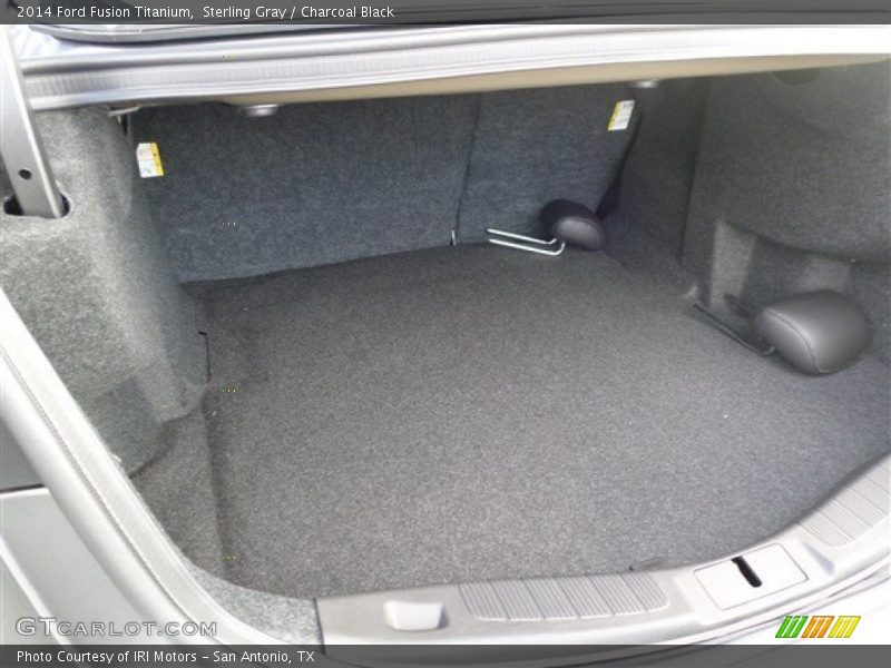 Sterling Gray / Charcoal Black 2014 Ford Fusion Titanium