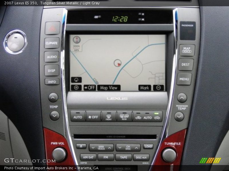 Tungsten Silver Metallic / Light Gray 2007 Lexus ES 350