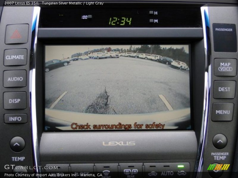 Tungsten Silver Metallic / Light Gray 2007 Lexus ES 350