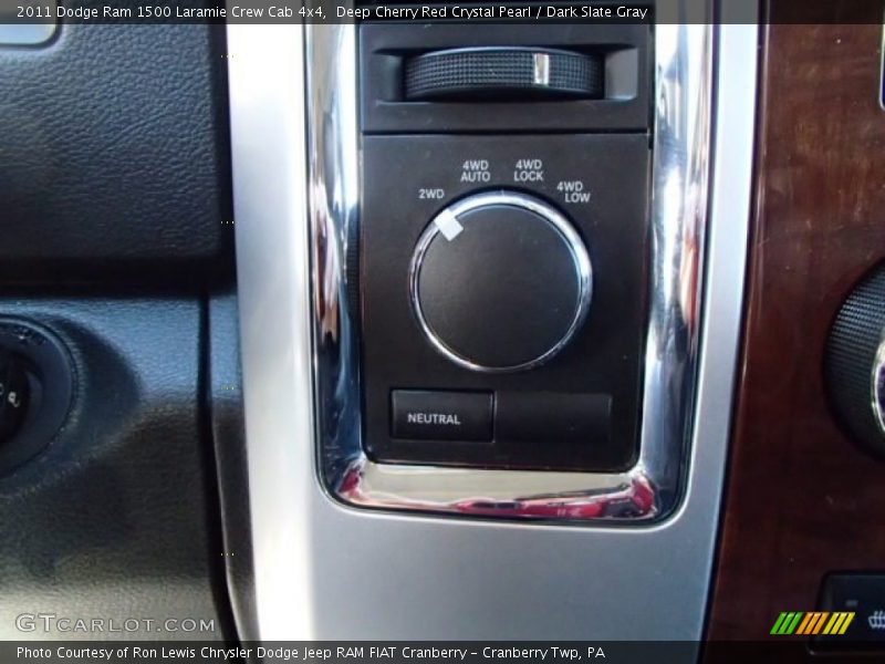 Deep Cherry Red Crystal Pearl / Dark Slate Gray 2011 Dodge Ram 1500 Laramie Crew Cab 4x4