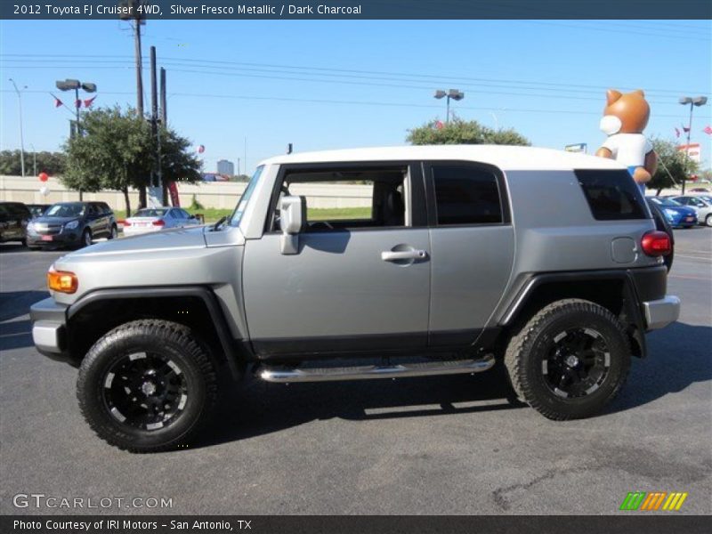 Silver Fresco Metallic / Dark Charcoal 2012 Toyota FJ Cruiser 4WD