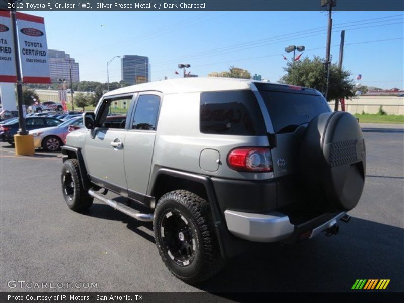 Silver Fresco Metallic / Dark Charcoal 2012 Toyota FJ Cruiser 4WD