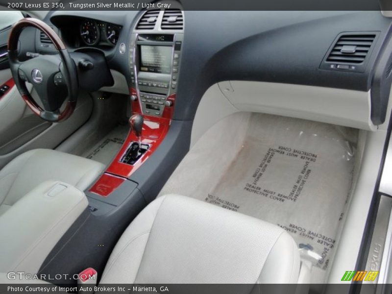Tungsten Silver Metallic / Light Gray 2007 Lexus ES 350