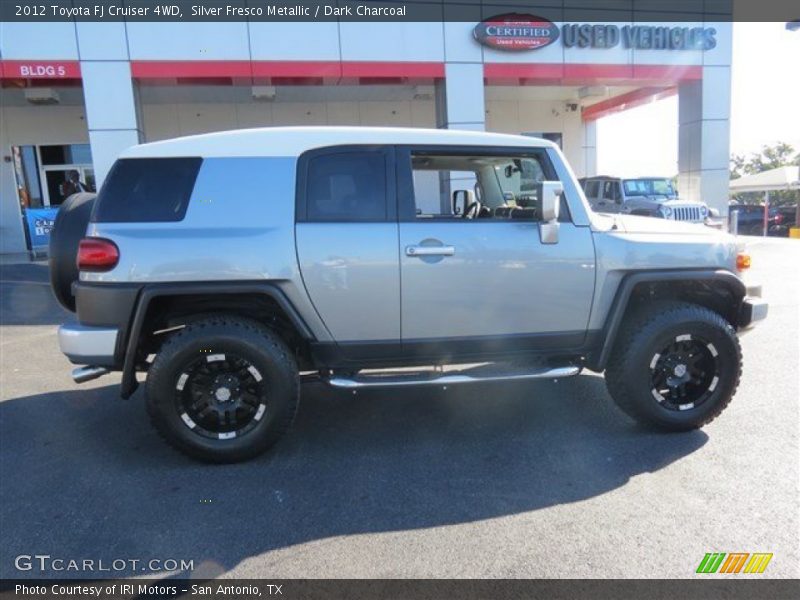 Silver Fresco Metallic / Dark Charcoal 2012 Toyota FJ Cruiser 4WD