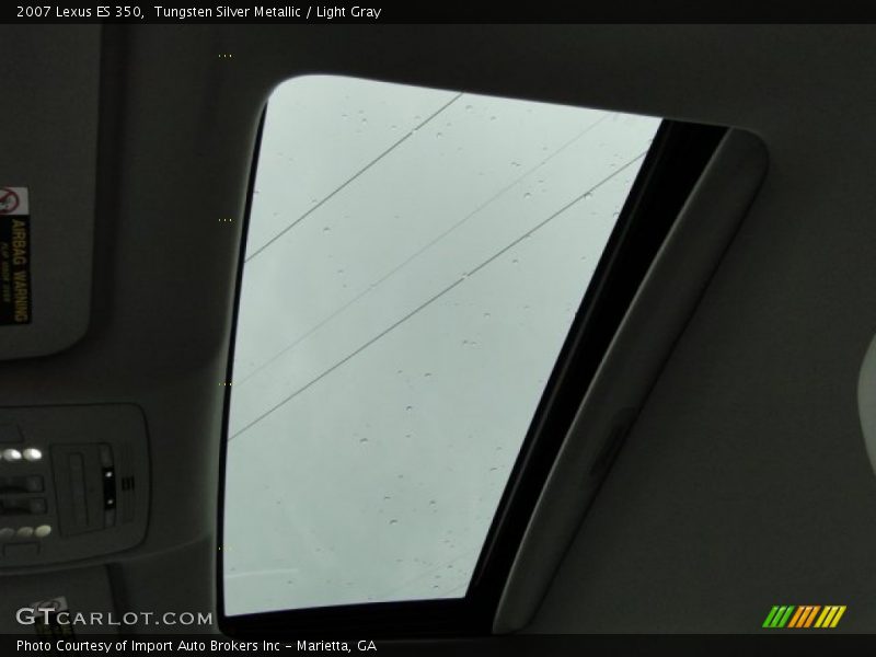 Tungsten Silver Metallic / Light Gray 2007 Lexus ES 350
