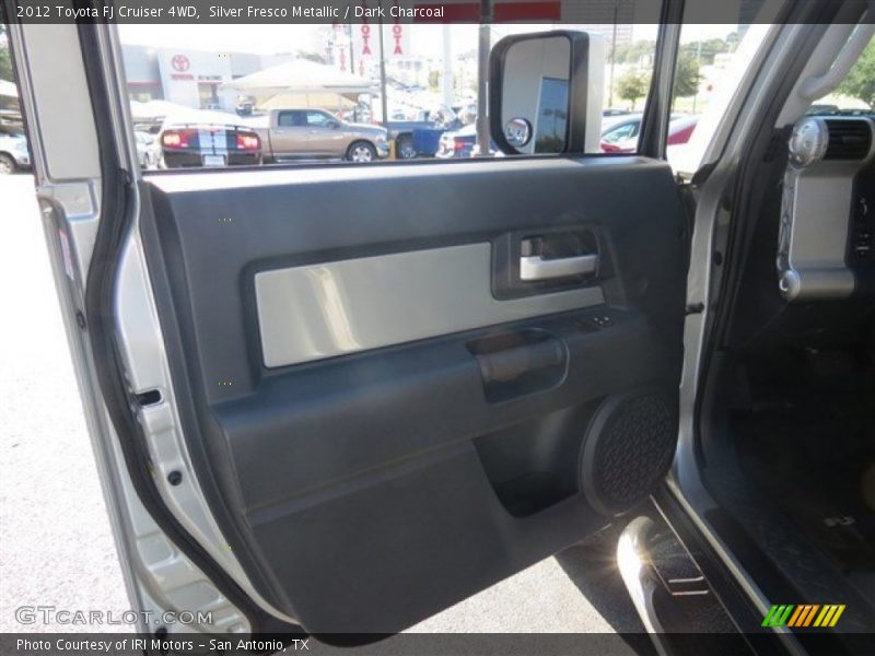 Silver Fresco Metallic / Dark Charcoal 2012 Toyota FJ Cruiser 4WD