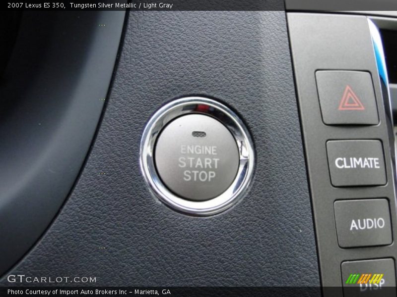 Tungsten Silver Metallic / Light Gray 2007 Lexus ES 350