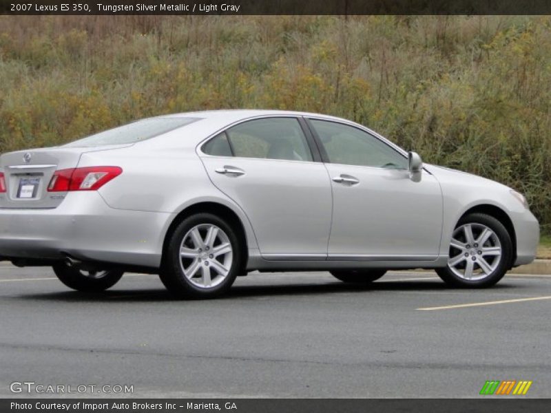 Tungsten Silver Metallic / Light Gray 2007 Lexus ES 350