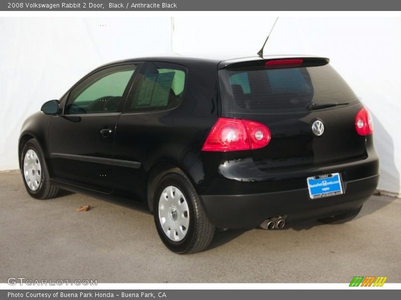 Black / Anthracite Black 2008 Volkswagen Rabbit 2 Door