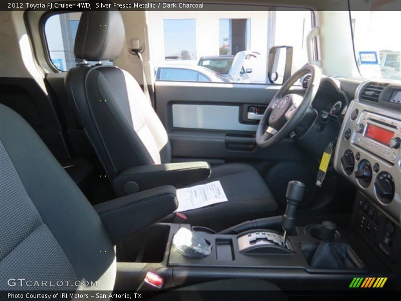 Silver Fresco Metallic / Dark Charcoal 2012 Toyota FJ Cruiser 4WD