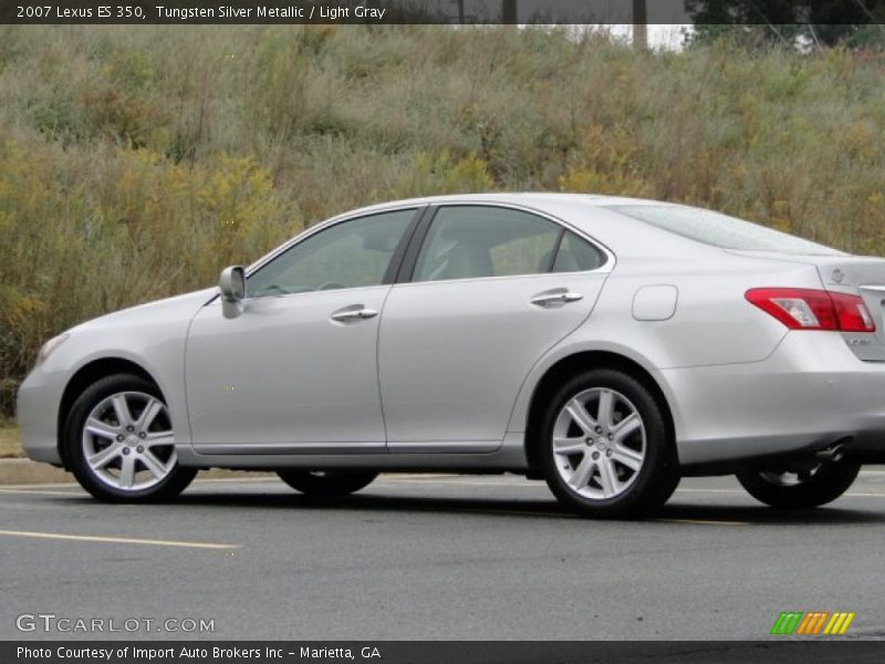 Tungsten Silver Metallic / Light Gray 2007 Lexus ES 350