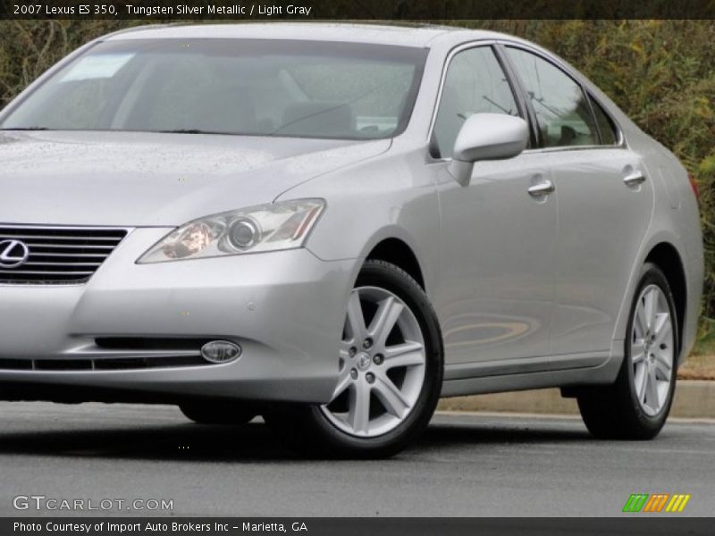 Tungsten Silver Metallic / Light Gray 2007 Lexus ES 350