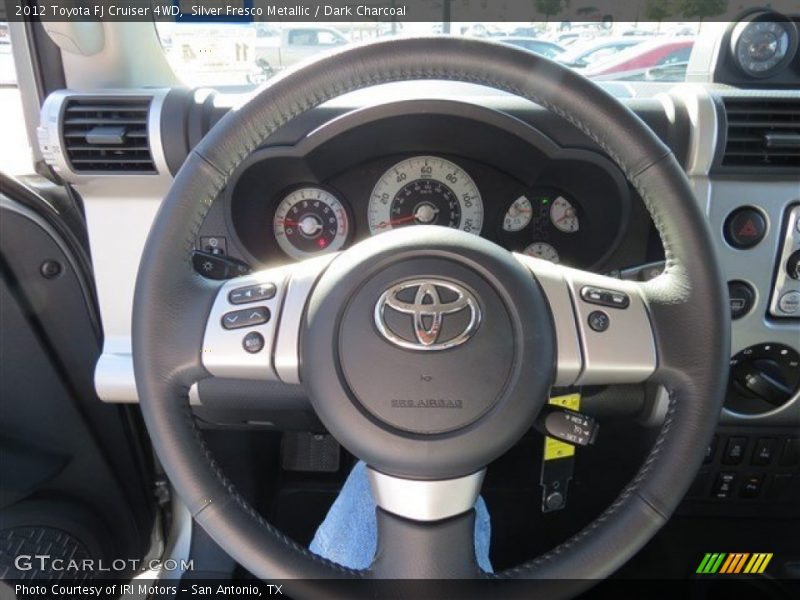 Silver Fresco Metallic / Dark Charcoal 2012 Toyota FJ Cruiser 4WD