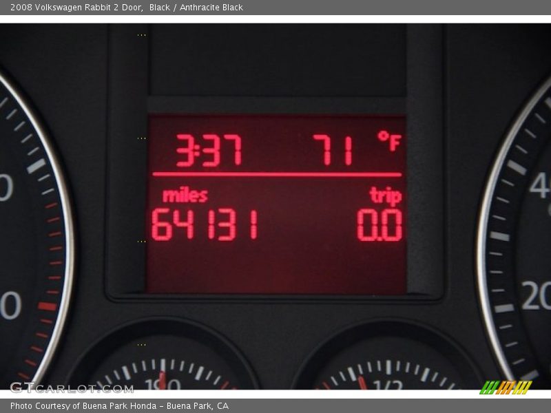 Black / Anthracite Black 2008 Volkswagen Rabbit 2 Door