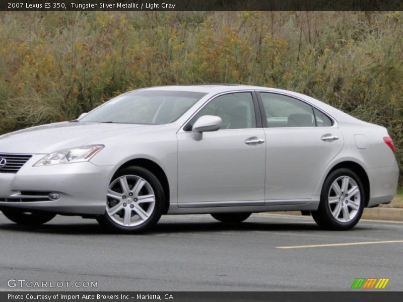 Tungsten Silver Metallic / Light Gray 2007 Lexus ES 350