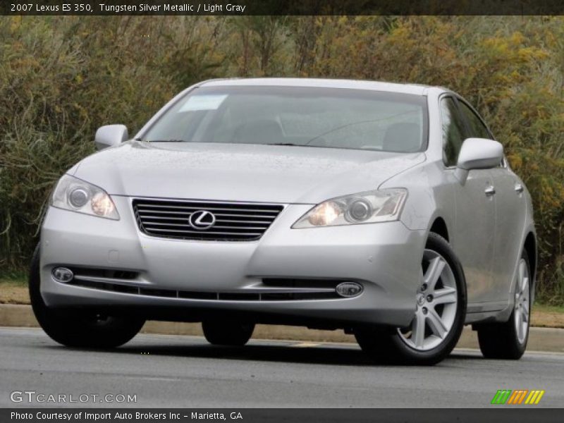 Tungsten Silver Metallic / Light Gray 2007 Lexus ES 350