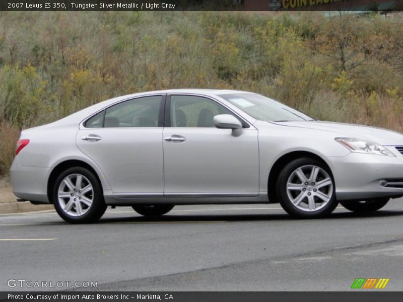 Tungsten Silver Metallic / Light Gray 2007 Lexus ES 350