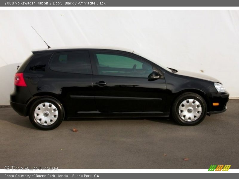 Black / Anthracite Black 2008 Volkswagen Rabbit 2 Door