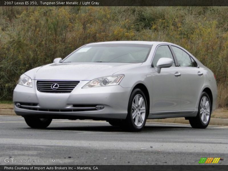 Tungsten Silver Metallic / Light Gray 2007 Lexus ES 350