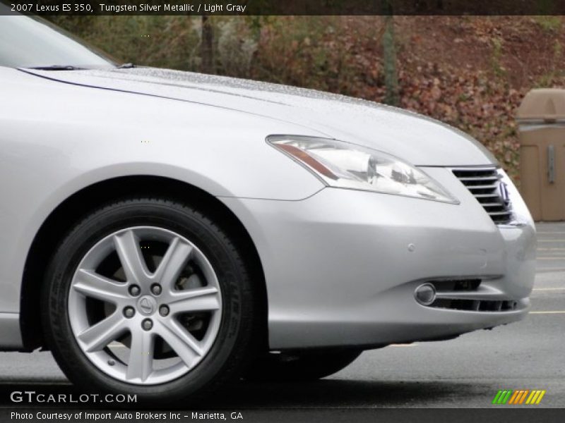 Tungsten Silver Metallic / Light Gray 2007 Lexus ES 350