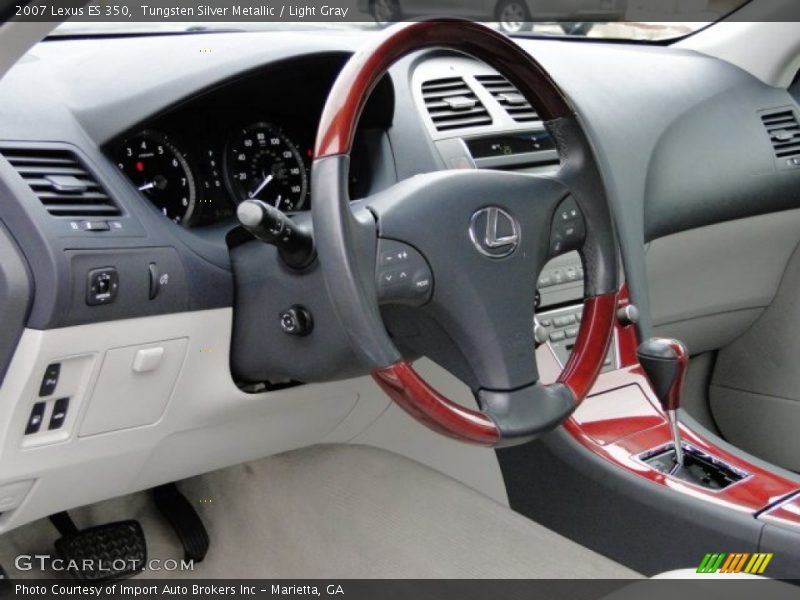 Tungsten Silver Metallic / Light Gray 2007 Lexus ES 350