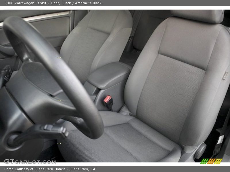 Black / Anthracite Black 2008 Volkswagen Rabbit 2 Door