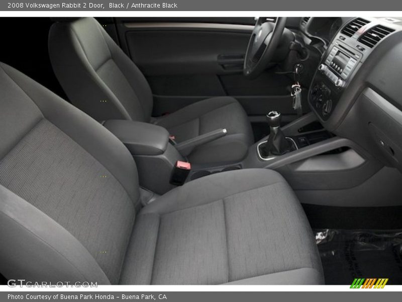 Black / Anthracite Black 2008 Volkswagen Rabbit 2 Door