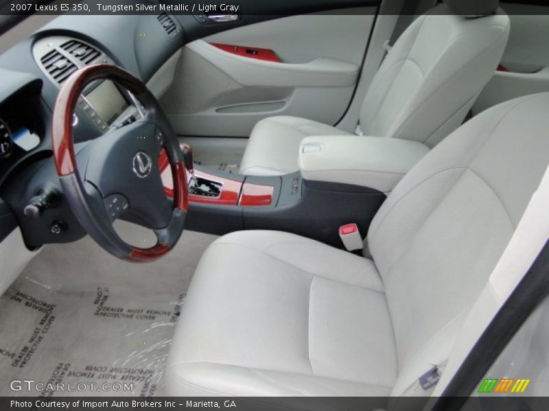 Tungsten Silver Metallic / Light Gray 2007 Lexus ES 350