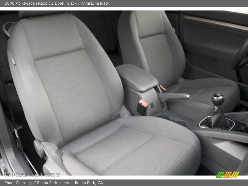 Black / Anthracite Black 2008 Volkswagen Rabbit 2 Door