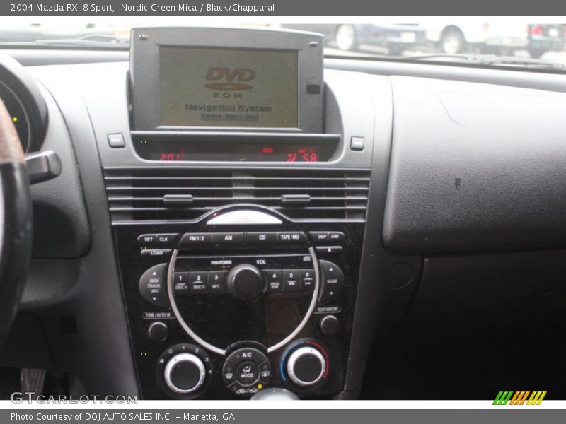 Nordic Green Mica / Black/Chapparal 2004 Mazda RX-8 Sport