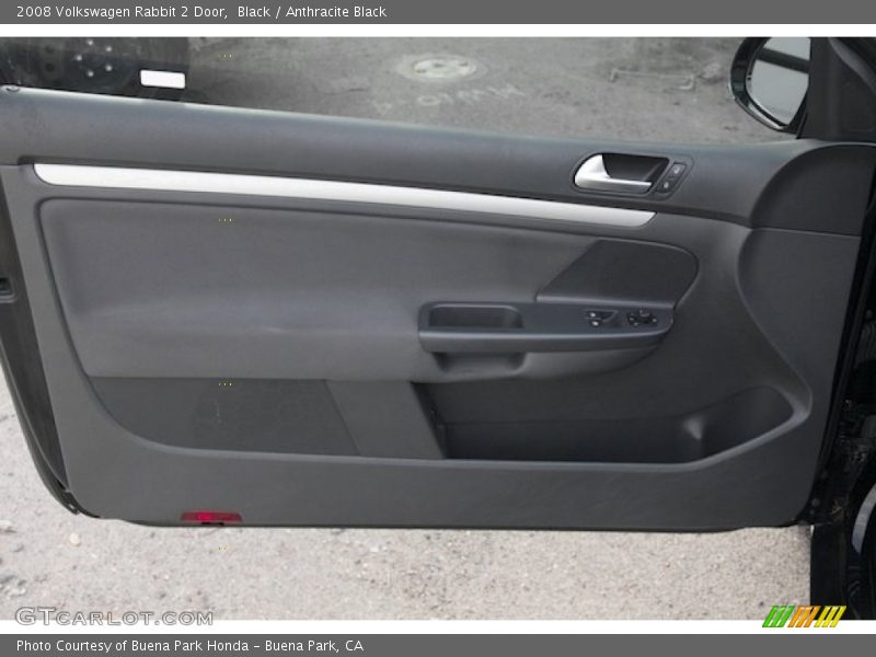 Black / Anthracite Black 2008 Volkswagen Rabbit 2 Door
