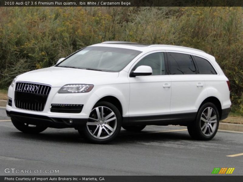 Ibis White / Cardamom Beige 2010 Audi Q7 3.6 Premium Plus quattro