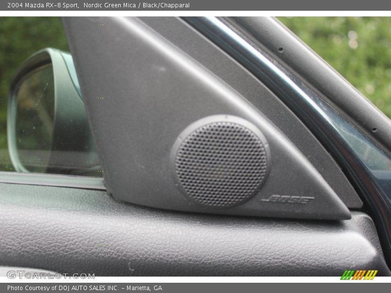 Nordic Green Mica / Black/Chapparal 2004 Mazda RX-8 Sport