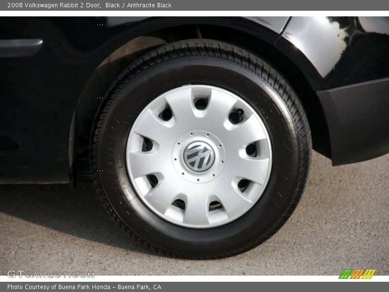 Black / Anthracite Black 2008 Volkswagen Rabbit 2 Door