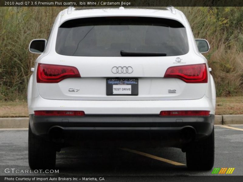 Ibis White / Cardamom Beige 2010 Audi Q7 3.6 Premium Plus quattro