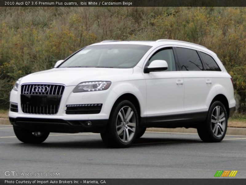Ibis White / Cardamom Beige 2010 Audi Q7 3.6 Premium Plus quattro