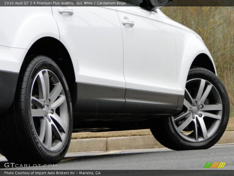 Ibis White / Cardamom Beige 2010 Audi Q7 3.6 Premium Plus quattro