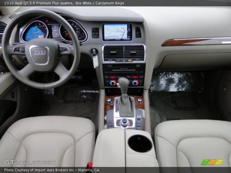 Ibis White / Cardamom Beige 2010 Audi Q7 3.6 Premium Plus quattro